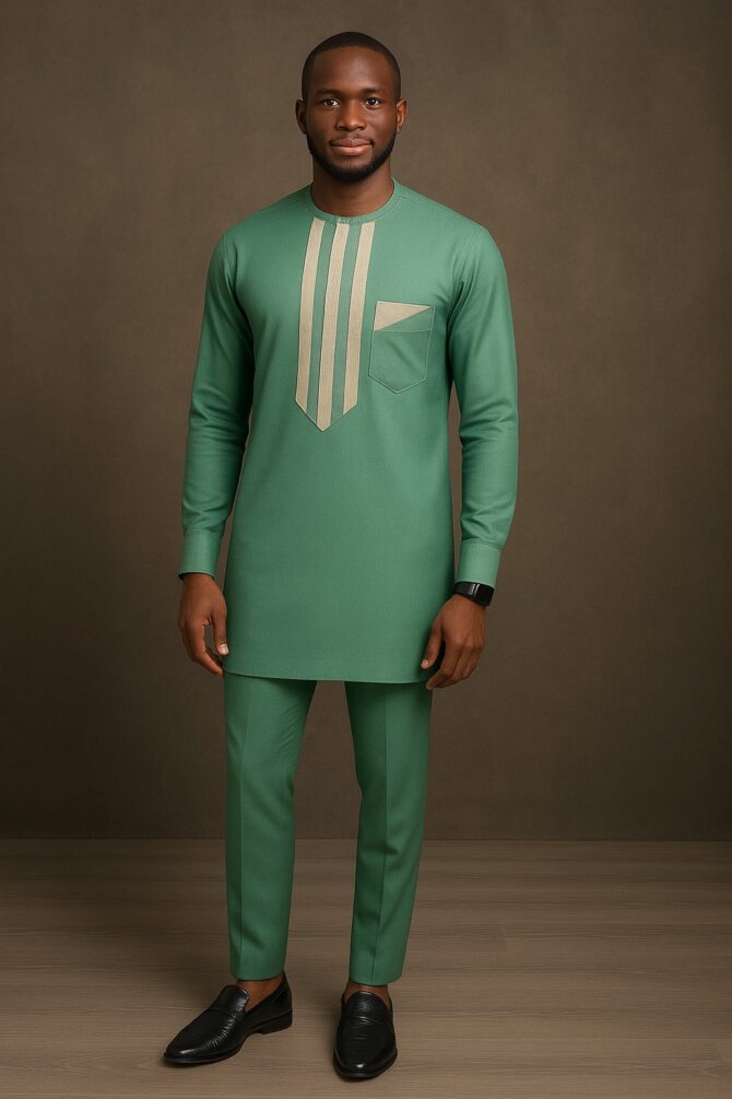 Kaftan top and down (long sleeves)